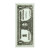 The dollar bill shaped bookmark. The dollar bill shaped bookmark.