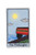 Rectangular sticker, illustration of the Pittsburgh incline, a sun and clouds, text " the Pittsburgher".