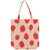 tote bag with strawberry decoration