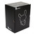 3/4 view of the back of the black box packaging. 3/4 view of the back of the black box packaging.