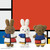 Miffy & Friends - Boris - Mondrian Miffy & Friends - Boris - Mondrian