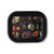 black gemstone metal tray