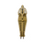 gold colored egyptian sarcophagus 3d wooden puzzle put together