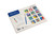 Impressionist watercolor book back cover
