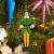 Elf Enamel Ornament on Tree