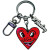 Keith Haring Heart Keyclip