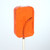orange flavor lollipop with meal worm encased inside