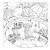 Tiny Worlds Coloring Book coloring page