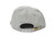 Back of A gray cap with darker gray brim embroidered gray and black patch with the words "Andy Warhol Films Inc"