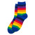 Rainbow stripe socks