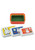 Miffy food container 3pc set open. Colors yellow, Blue, and Orange featuring miffy illustrations.