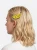 Banana Hair Clip in hair