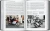 Two facing pages with color photos of motocycle races in progress