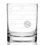 A whisky glass with the 8 planets of the SOlar System etched into it
