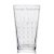 A pint glass with the Periodic Table of Elements laser engraved into it