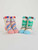 Both pairs of socks displayed next to each other.