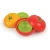 Stackable Tomato measuring cups in red, yellow, and green.