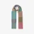 Colorblock Stripe Sport Skinny Scarf