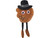A plush of a caffeine molcule