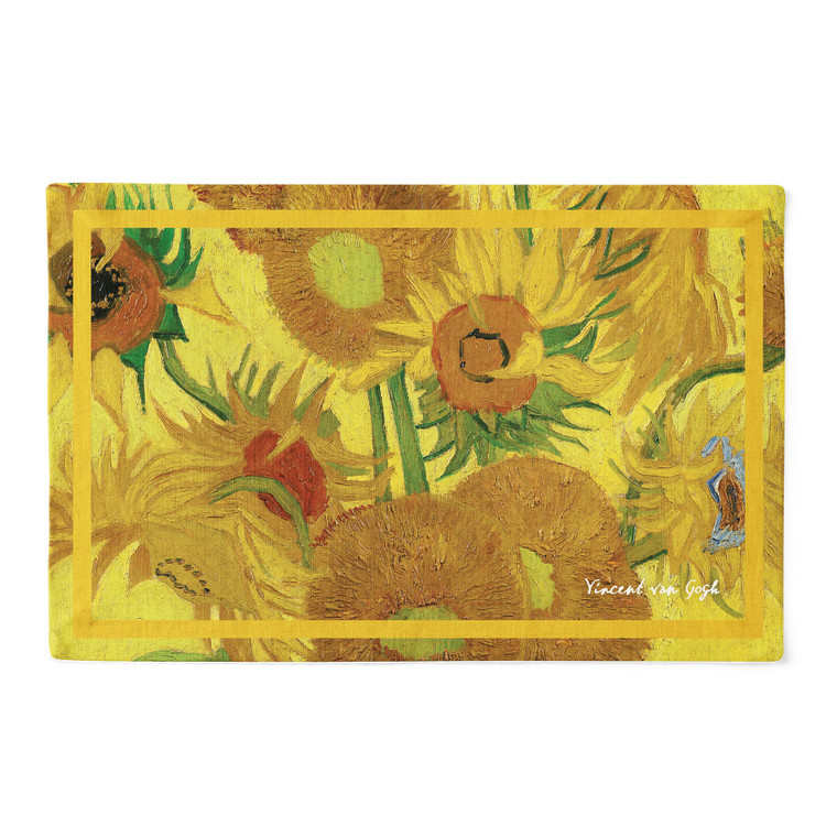 Van Gogh Sunflowers Paper Placemats