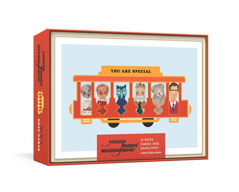 Mister Rogers Boxed Notecard Set with Trolley