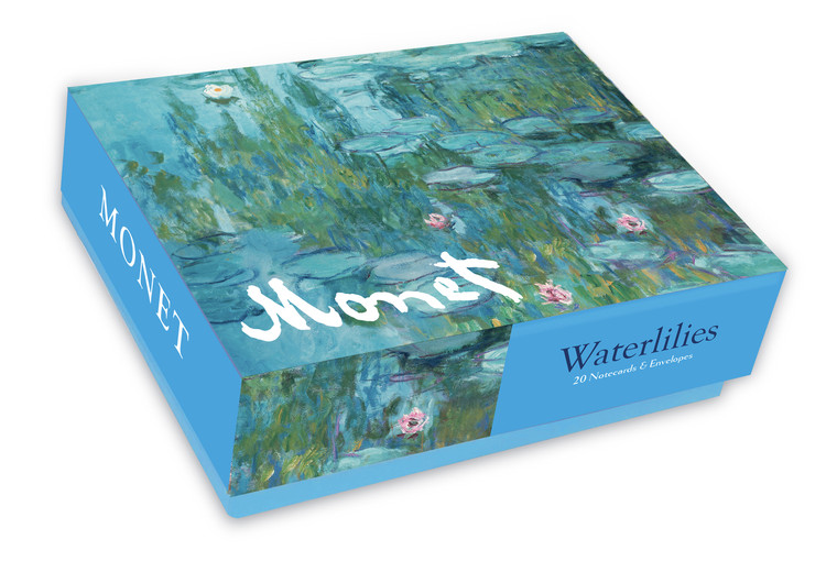 Claude Monet Waterlilies Notecard Box