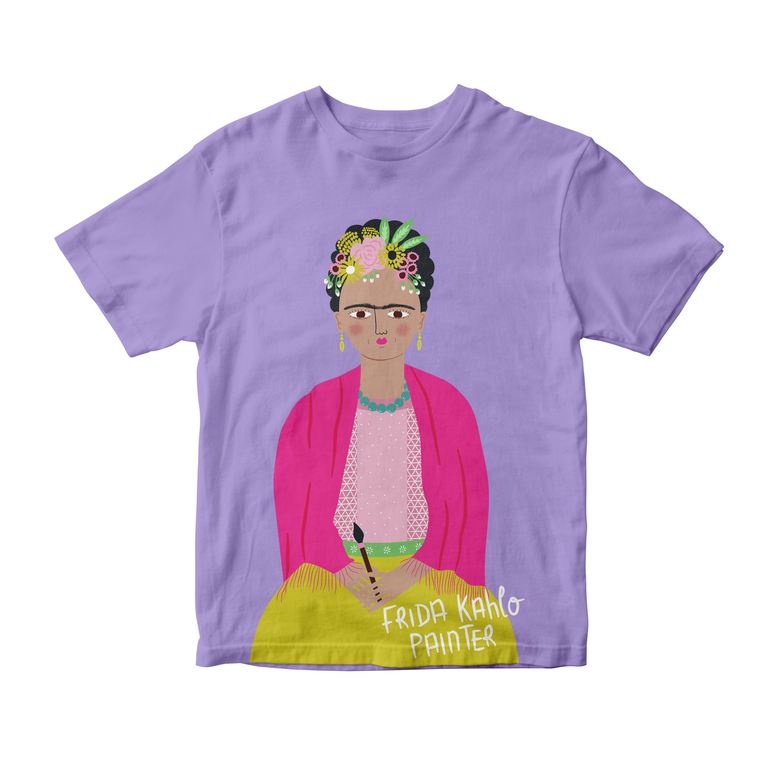 Trailblazer Kids Tee - Frida Kahlo