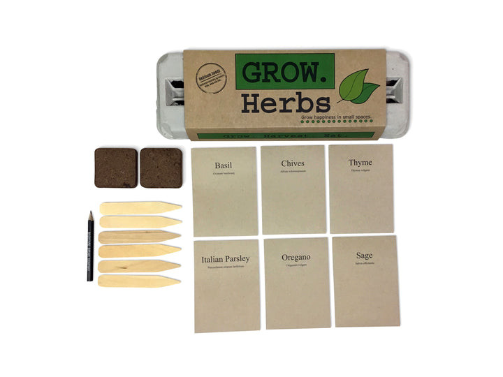 Herb Garden Egg Carton