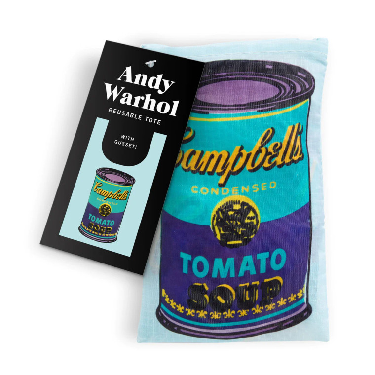 Warhol Soup Can Reusable Tote Bag
