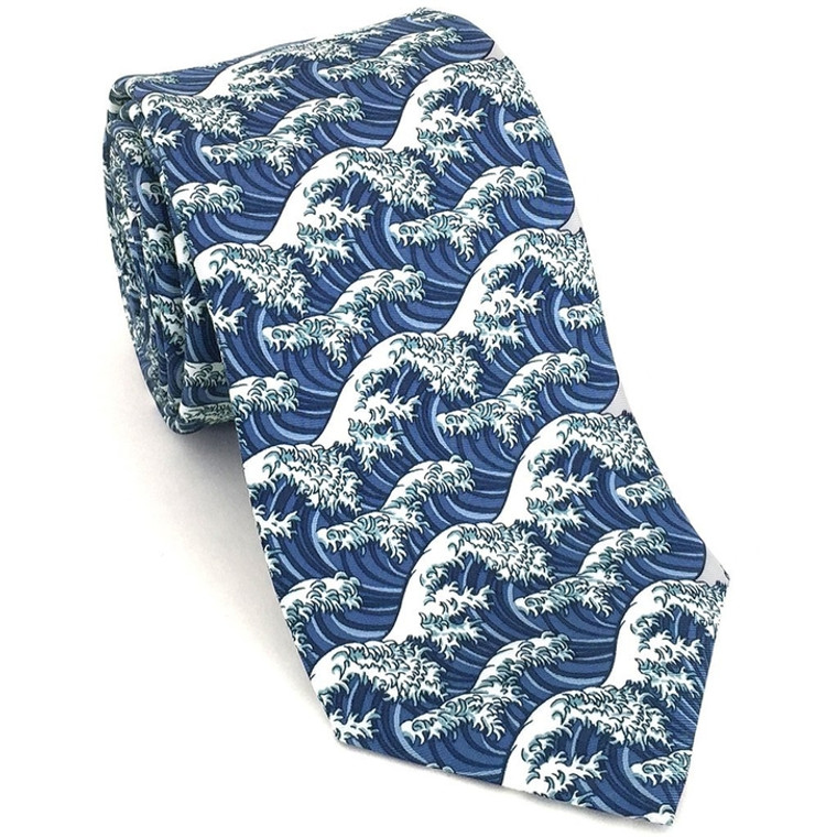 Great Wave Necktie