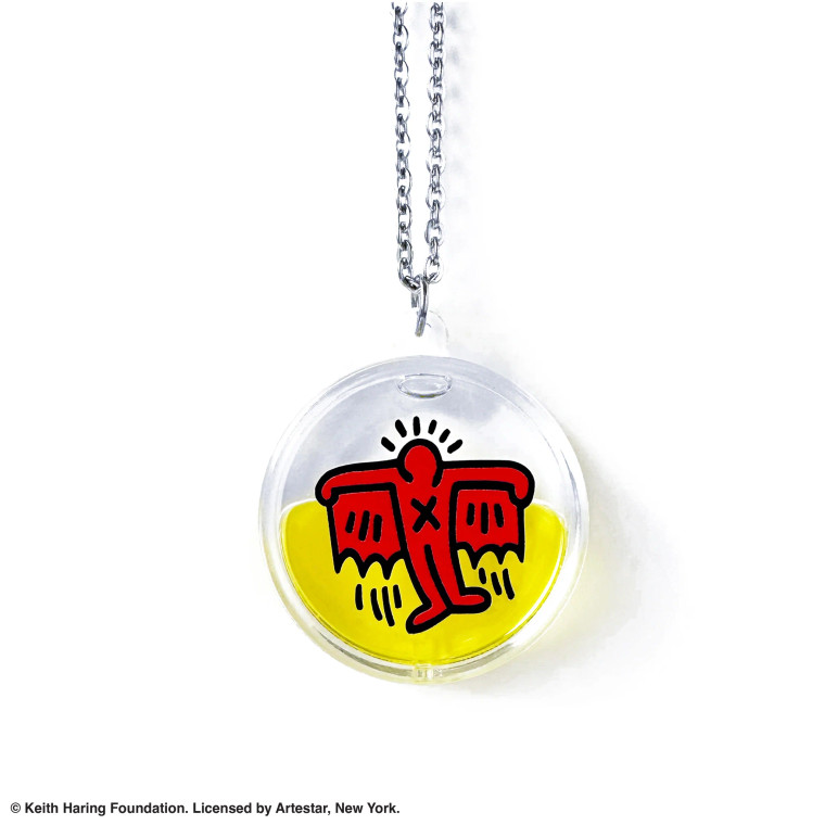 Keith Haring X ONCH Flying Devil Necklace