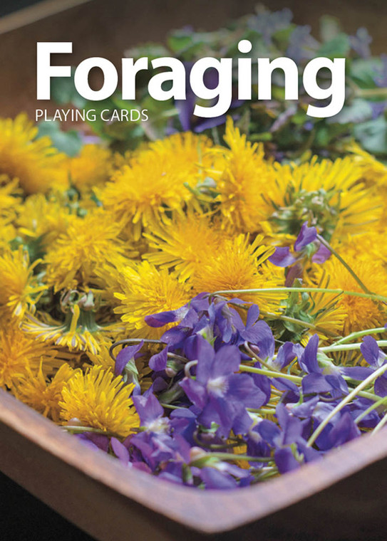 Foraging playing cards.
Nature's wild cards, 54 cards to a deck.