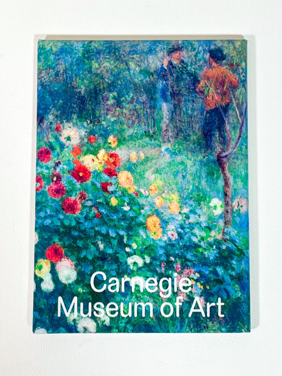 Carnegie Museum of Art Magnet | Renoir's "The Garden In The Rue Cortot At Montmartre"