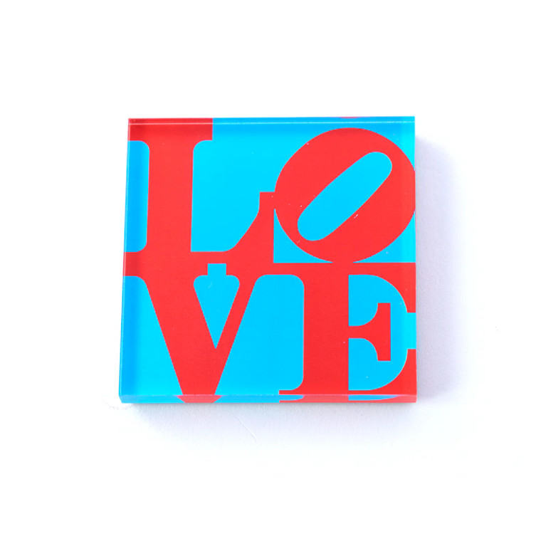 Robert Indiana Love Acrylic Magnet