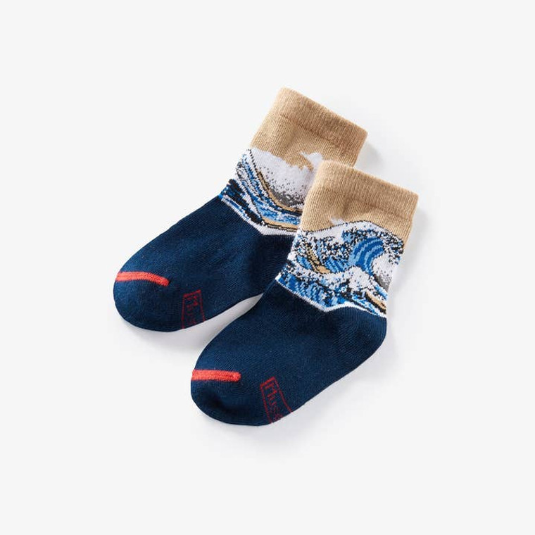Hokusai Great  Wave Kid's Socks