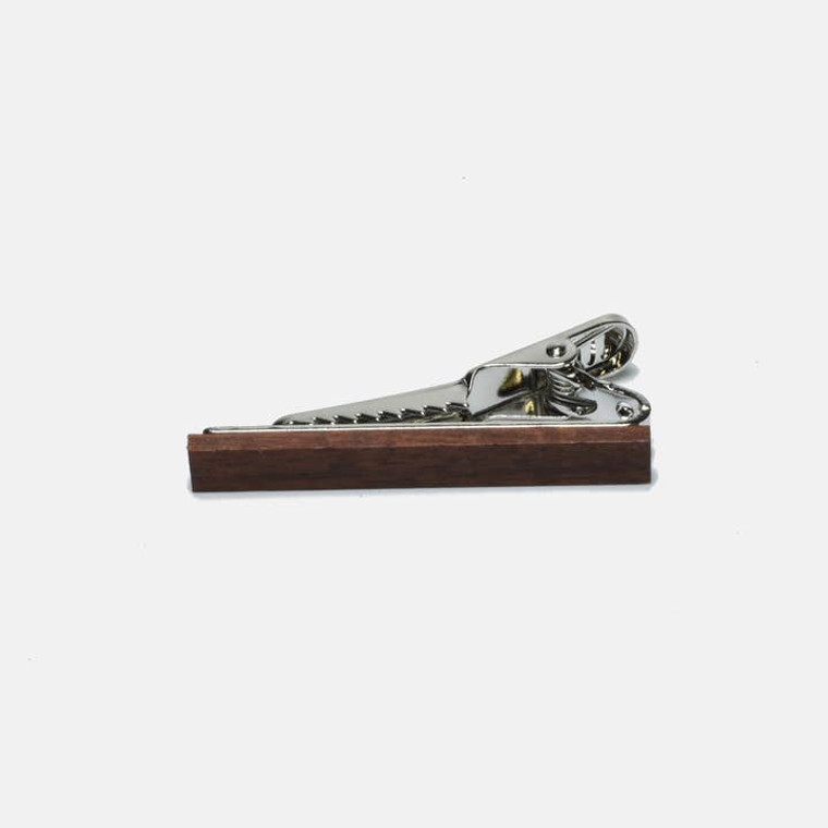 Walnut Wood Tie Clip