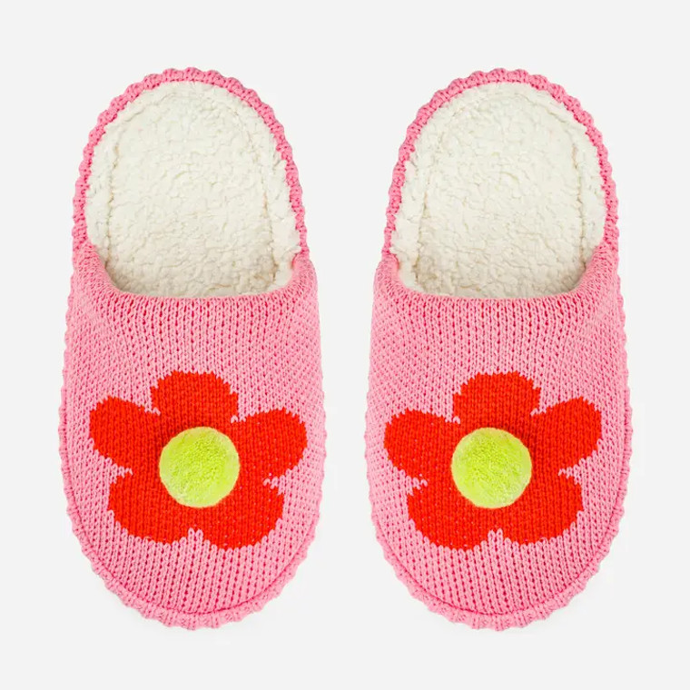 Top view of the slippers.