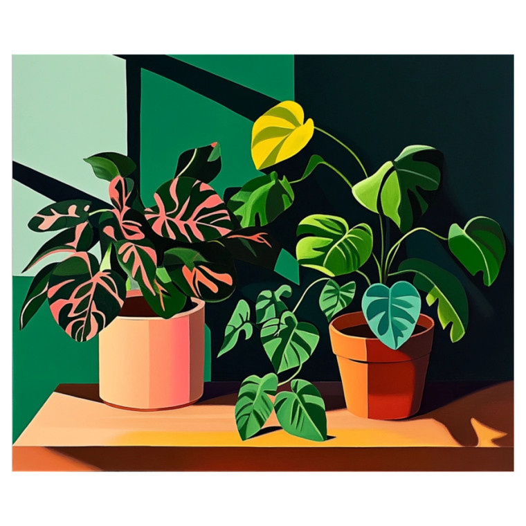 Diamond Art Plant Lover