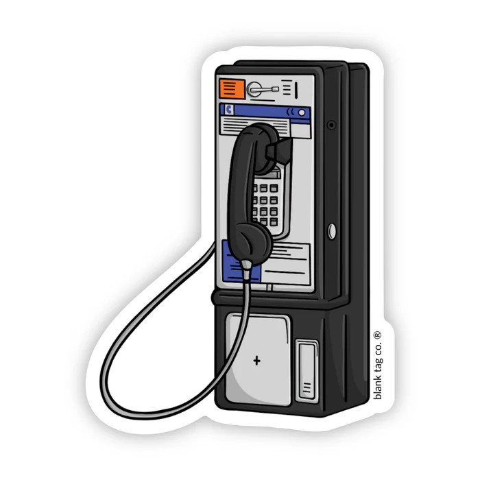 Payphone Sticker