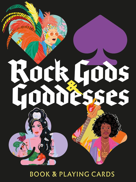 Rock Gods and Goddesses Playing Cards