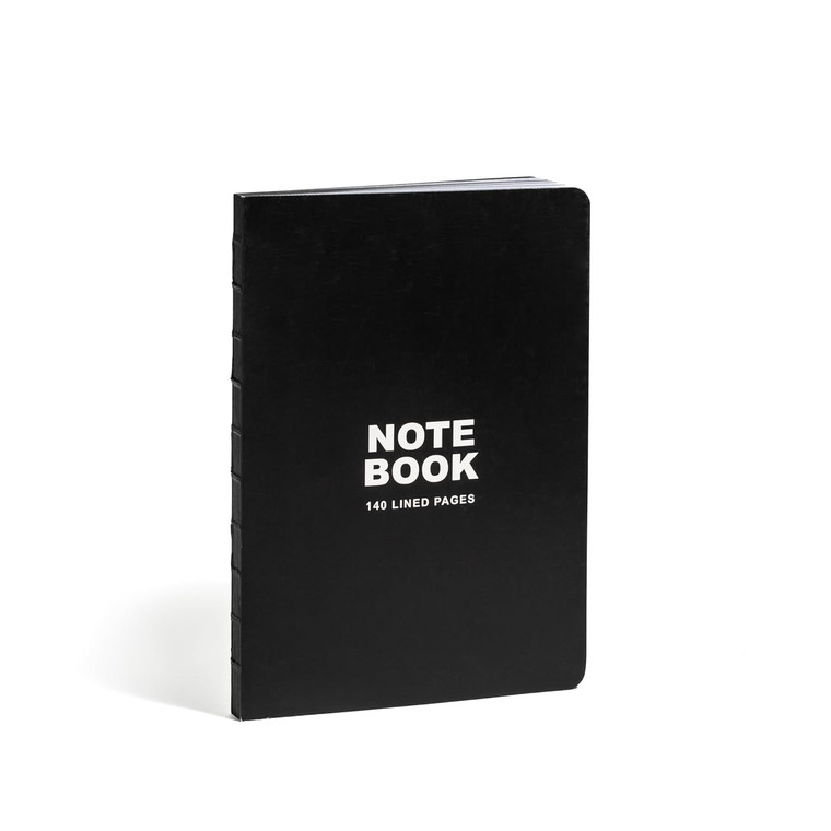 Lay Flat Notebook Black