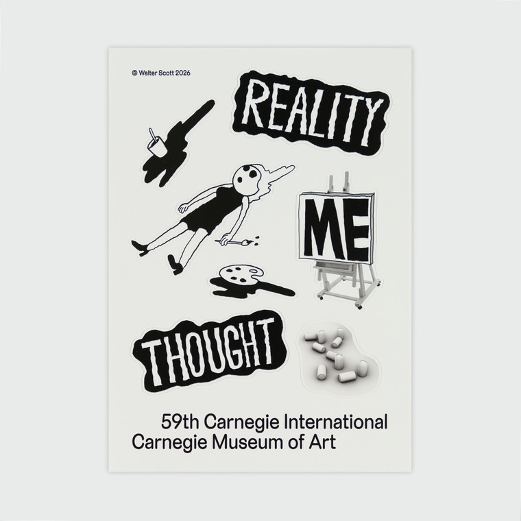 59th Carnegie International - Walter Scott - Wendy - Sticker Sheet