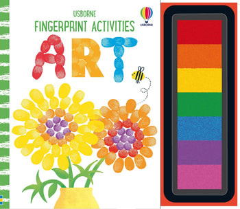 Fingerpaint Activities Book - Art