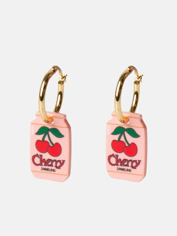Cherry Soda Earrings
