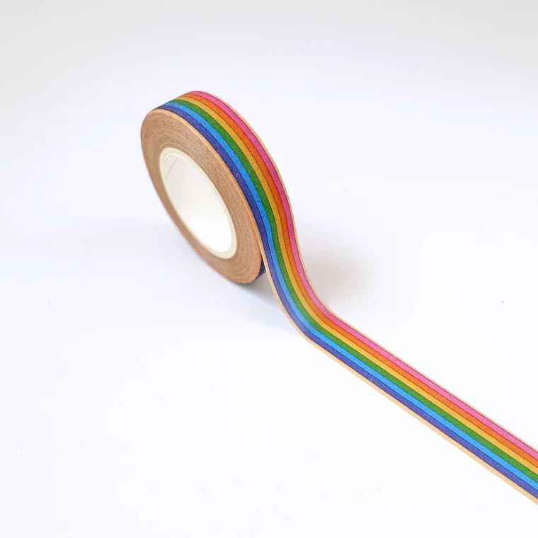 rainbow washi tape