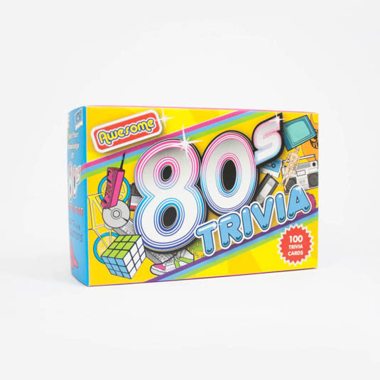 Awesome 80s Trivia Box