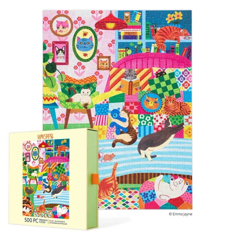 Cat Nap Stories 500 Piece Puzzle