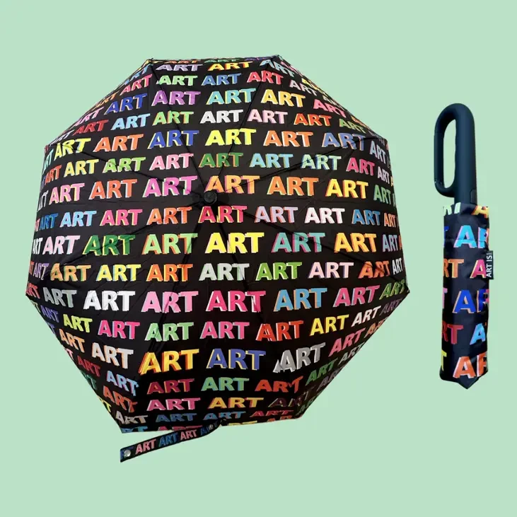 Art Umbrella with Carabiner