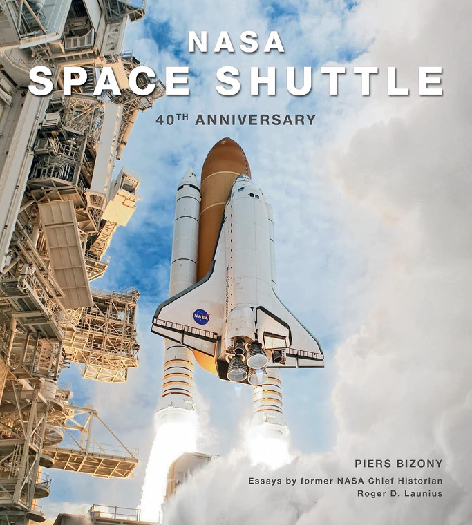A book cover with a photo of a Space Shuttle Launch