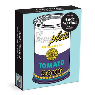 Warhol Campbell's Paint by Number Kit